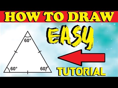 Best Way to Draw an Equilateral Triangle of 60° By Seekh Raha Hoon