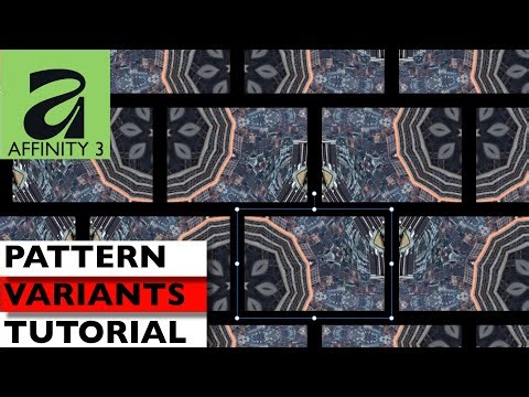 AFFINITY 3 Patterns Variations | Create Brick Fills Etc | How To | Random Fills
