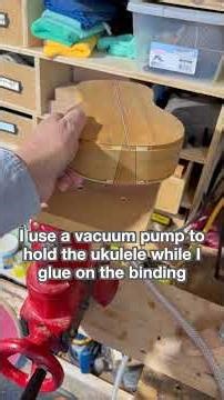 Binding Cutter Setup #woodworking #maker #lutherie #ukulele #binding