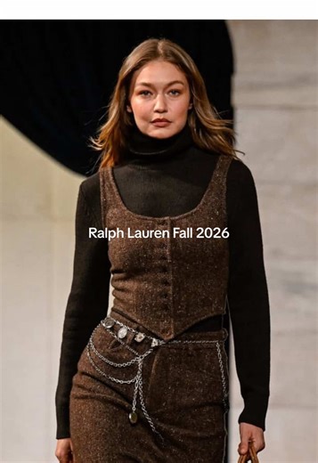 Gigi Hadid Opens Ralph Lauren Fall/Winter 2026 Collection