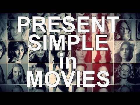 Present Simple (I DO) through movies. Learn English grammar with your favourite celebrities