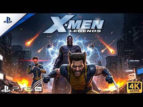 X-Men Legends - PS5™ Gameplay [4K 60FPS]
