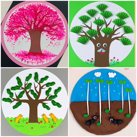 1.8M views · 13K reactions | Nature inspired art and craft tutorials | Kids Planet | Facebook