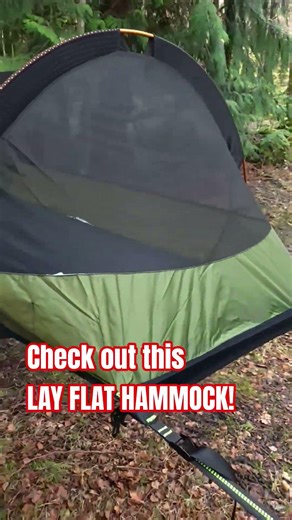 Lay Flat Hammock Lake District Outdoors #camping #campfire #outdoorcamping #bigtent #fyp #wildcamp