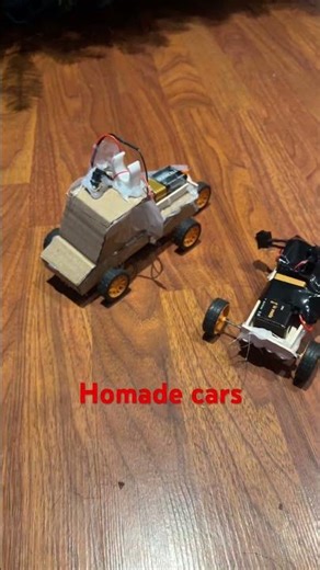 I built cardboard cars