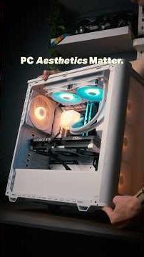 The White Aesthetic Gaming PC Build.