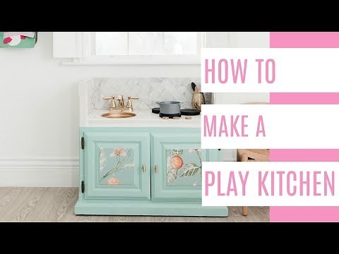 How to Make a Play Kitchen