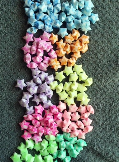 Gift Ideas: Origami Stars for Your Loved One