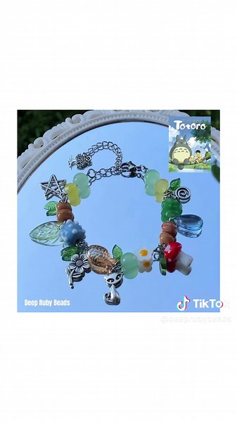 Custom with love from Ruby 🫶🏻🧚🏻‍♀️ #beads #beadsjewelry #fyp