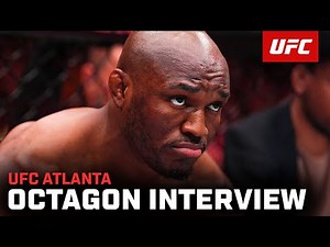 Kamaru Usman Octagon Interview | UFC Atlanta