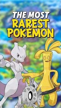 The Most Rarest Pokemon from Each Region!