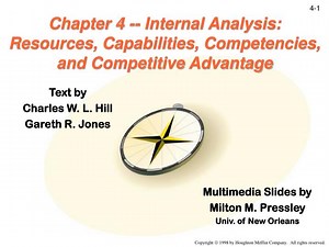 Chapter 4 -- Internal Analysis: Resources, Capabilities, Competencies, and Competitive Advantage - SlideServe