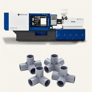 [Hot Item] Durable PVC Pipe Fitting Injection Machine with 4 Cavities