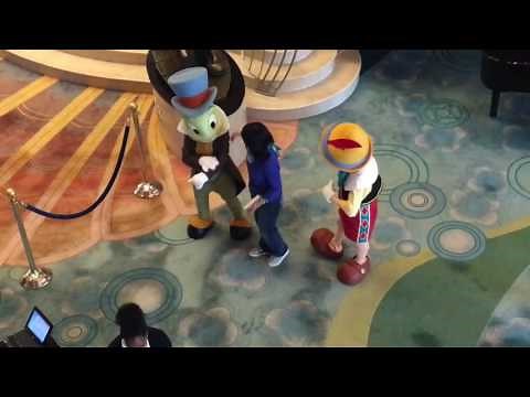 "Pinocchio & Jiminy Cricket Meet & Greet" Part 8