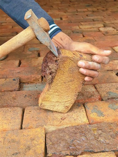 How to Remove Coal Marks from Freshly Fired Bricks