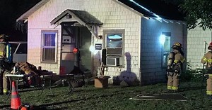Dog named Lucifer saves owner from house fire