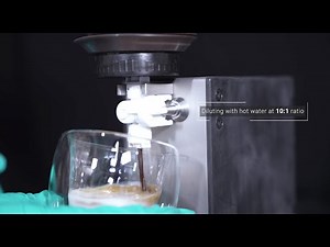 Quantex Pumps Dispense Milk and Coffee from Concertina Bottle