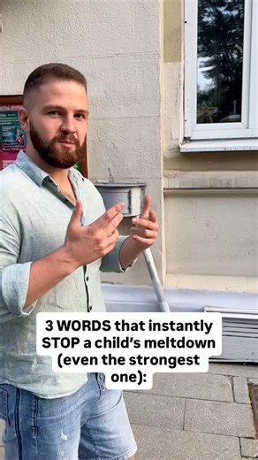 Mike on Instagram: "“These words work like an off switch for a child’s anger.” ⠀ What does NOT work: ⠀ ❌ “Stop it right now!” ❌ “I’m counting to three!” ❌ “Don’t cry, it’s fine” ❌ Ignoring ❌ Distracting with toys ⠀ How it was discovered: ⠀ 5-year-old Jake was in a meltdown for 40 minutes. Nothing worked. ⠀ In desperation, Smith said one phrase. The child instantly went quiet and came over for a hug. ⠀ How it works: ⠀ A meltdown is a loss of control. The child gets scared of their own emotions. ⠀