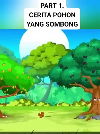 pohon yang sombong | part 1 #fyp#kartun#animation #cerita #dongeng