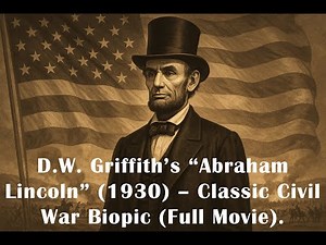 Abraham Lincoln (1930) | D.W. Griffith – Classic Civil War Biopic (Full Movie)