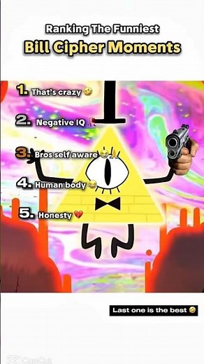 Funniest Bill Cipher Moments.