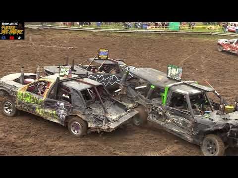 belfast ny mild v8 #fueledbyehaterz #WreckEm #demolitionderby #demoderby #carcrash #maddog