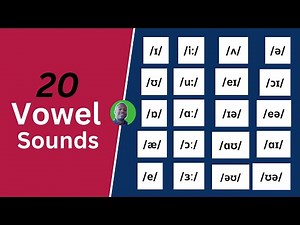 20 Vowel Sounds in English - EXPLAINED!