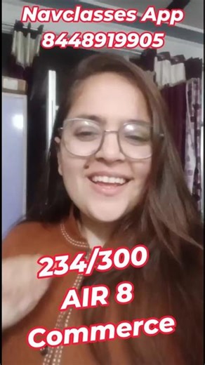 UGC NET Dec 2025 Commerce AIR 8 - 234/300 Dinisha Nanwani | by Nav Classes