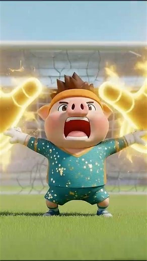 Epic ANIME POWERS Unlocked! Snorty & Friends Do Inazuma Moves! ⚽✨ 🇯🇵✨| #AI #Shorts #Inazuma