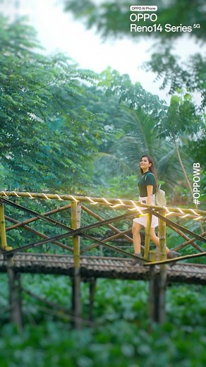 9K views · 2.7K reactions | You don’t need a wide shot to feel the moment. Sometimes, the magic is in the closeness. With the 3.5x Telephoto Portrait Camera, you’re close enough to feel alive-capturing emotions just the way you remember them. Real. Raw. Right there. #OPPOReno14 Series #Live The AawaraLife #AIPortraitCamera #OPPOWB | Lekha Chatterjee | Facebook