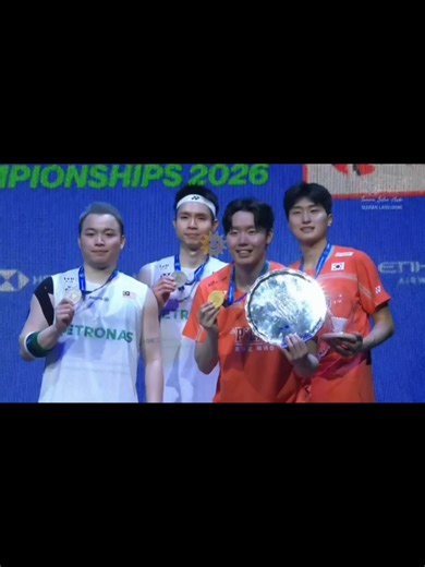 sayang seribu kali sayang🥺 but It's okay ChiaSoh! you guys always be our CHAMPION! keep it up kebanggaan 🇲🇾💪✨ #allengland2026 #chiasoh #aaronchia #sohwooiyik #badmintonmalaysia