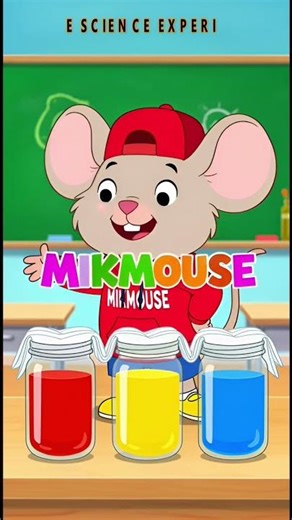 🐭 Mic Mouse Simple Science Experiments Part 1 | Fun Kids Science 🔬🌈