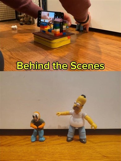 Behind the Scenes Say Hi for Homer ‎⁨‪@JAKKSPacific‬ The Simpsons Clay Stop Motion