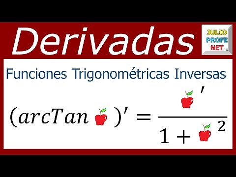 Rules for differentiating inverse trigonometric functions #julioprofe