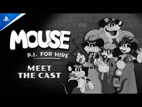 Mouse: P.I. For Hire - Meet the Cast | PS5 Games
