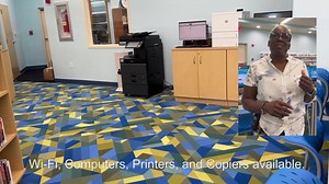 The John H. Dickerson Heritage Library officially reopened today with a ribbon cutting and dignitaries in attendance. Here is a short interview with Sharlene Fagan, Branch Manager of the Dickerson location. | Volusia County Public Library