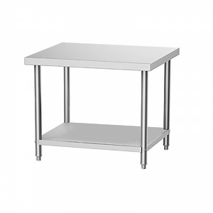 [Hot Item] Wholesale Table Price Kitchen Workbench Stainless Steel Round Edged Work Table for Commercial Catering Equipment