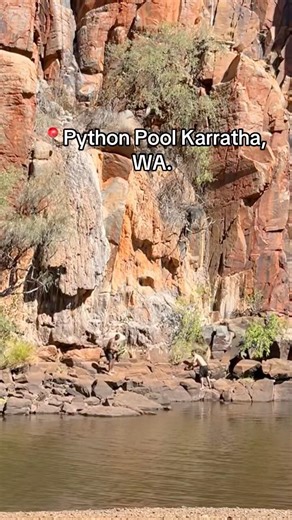 📍Python Pool, Karratha WA. #pythonpool #karratha #westernaustralia #westernaustralia