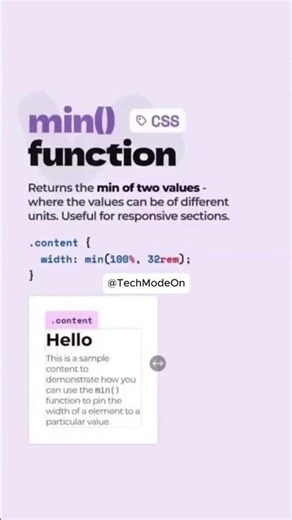 Function in CSS 💻Subscribe for long videos sessions @Tech-Mode-On-Official #html #learntocode