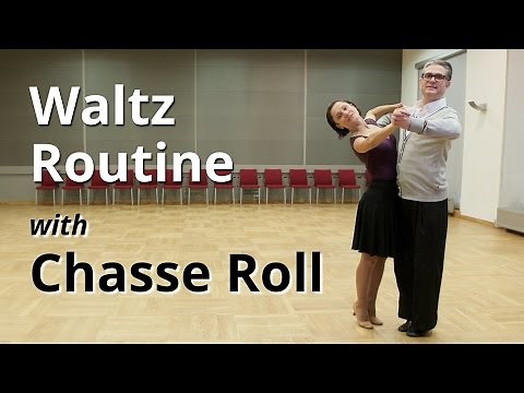 Waltz Routine with Chasse Roll to Right | Ballroom Dance Figures