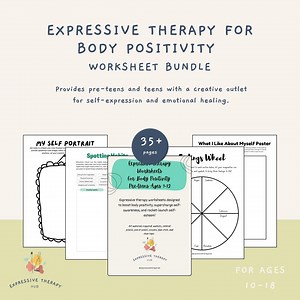 Expressive Therapy for Body Positivity/therapists/counselors/teachers/psychologist/body Image/self-esteem/confidence/affirmations - Etsy