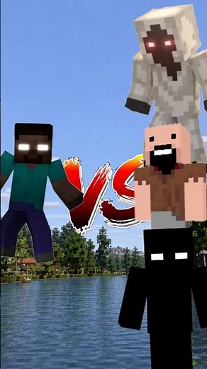 Herobrine Vs Entity 303 and Notch #minecraft