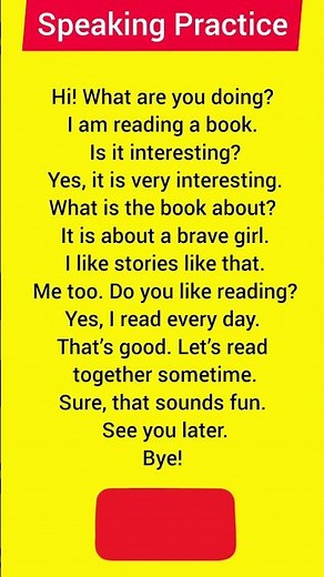 Easy English Conversation between two people | English Speaking Practice #english #learnenglish