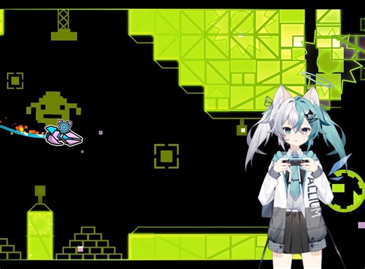 【几何冲刺Geometry Dash】挑战玩家关卡50：ReTraY 这是有史以来点赞最多的关卡