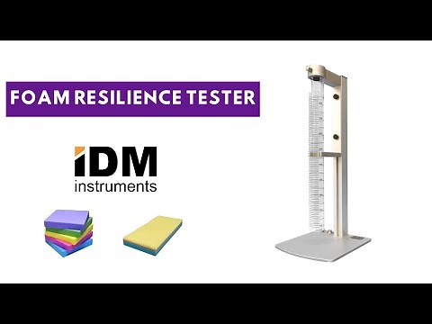 Foam Resilience testing I F0030 Foam Resilience Tester