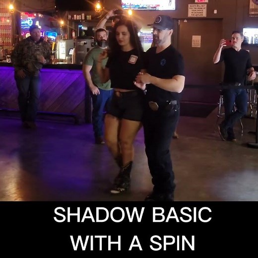HOW TO TWOSTEP COUNTRY FREE DANCE LESSON Promenade to Shadow Spins
