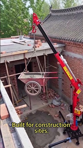 Mobile Construction Crane | Compact Lifting Solution for Construction Sites