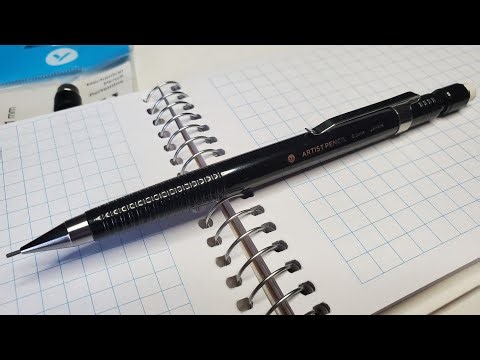 Mystery Japanese Mechanical Pencil: Review of the Yasutomo 0.9mm Artist Pencil