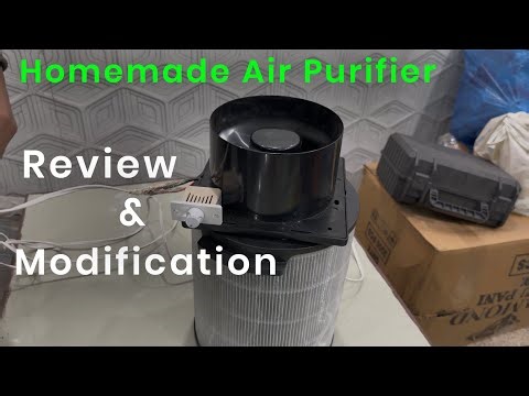 DIY Air Purifier Review & Upgrades | Ghar Par Bana Purifier Kitna Effective