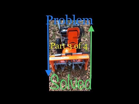 Yardmax 22in Snowblower YB5765 Assembly Pt 3